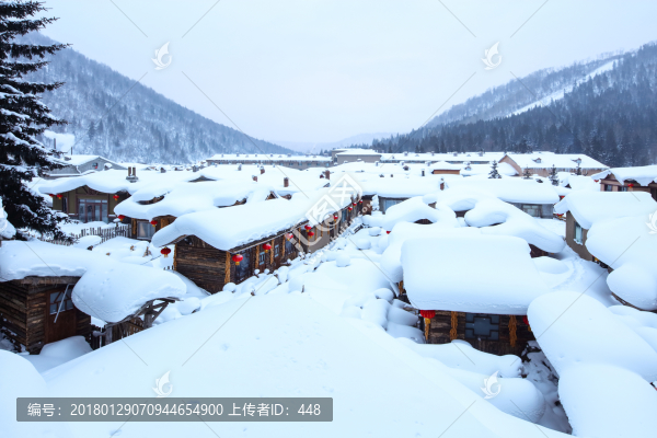 黑龍江雪鄉(xiāng),中國雪鄉(xiāng),雪房子