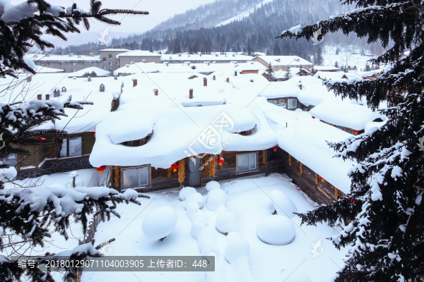 黑龍江雪鄉(xiāng),中國雪鄉(xiāng),雪房子