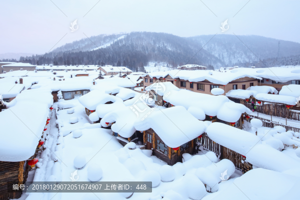 黑龍江雪鄉(xiāng),中國(guó)雪鄉(xiāng),雪房子