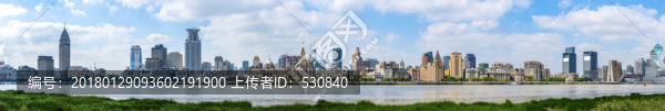 上海外灘全景大畫幅