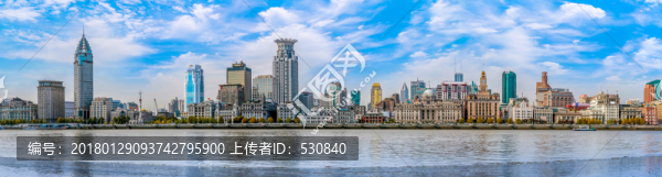 上海外灘全景大畫幅
