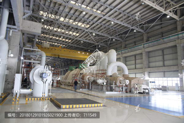 發(fā)電廠汽輪機(jī)房