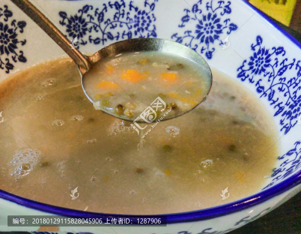 綠豆南瓜湯