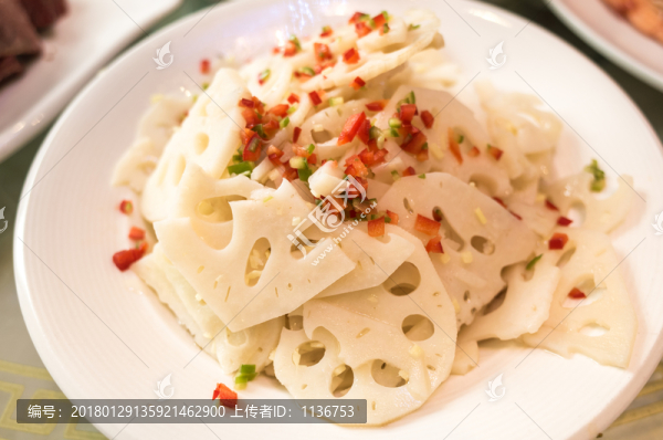 涼拌藕片