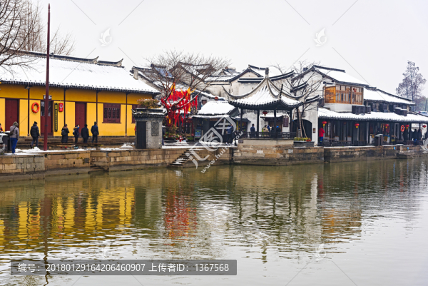 西塘古鎮(zhèn),雪景