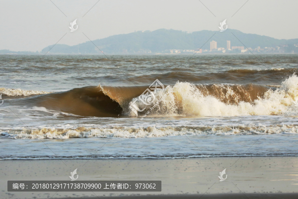 海浪,瑯岐沙灘