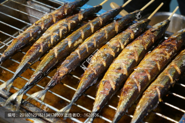 烤秋刀魚