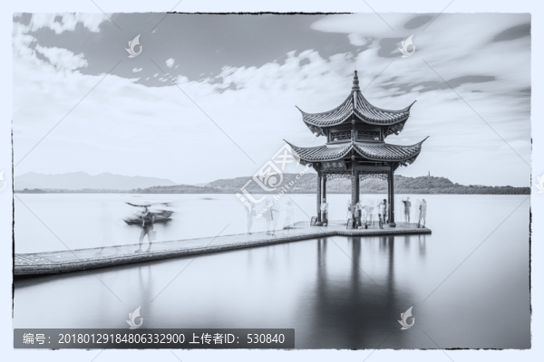 西湖老照片
