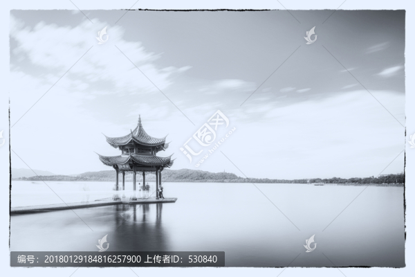 西湖老照片