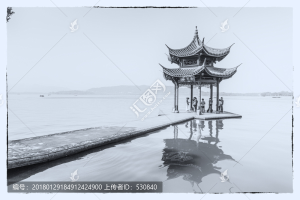 杭州西湖老照片