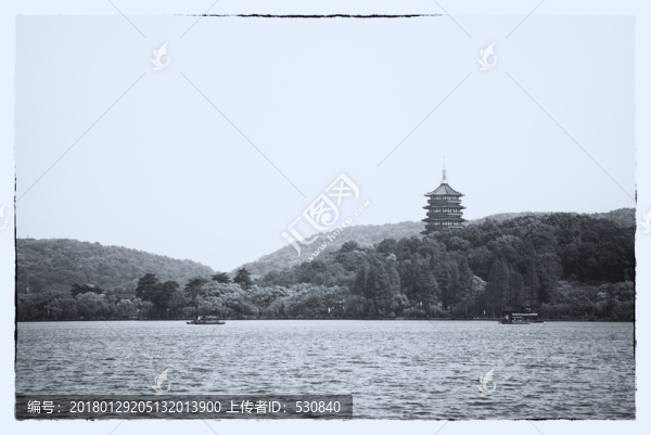 西湖老照片