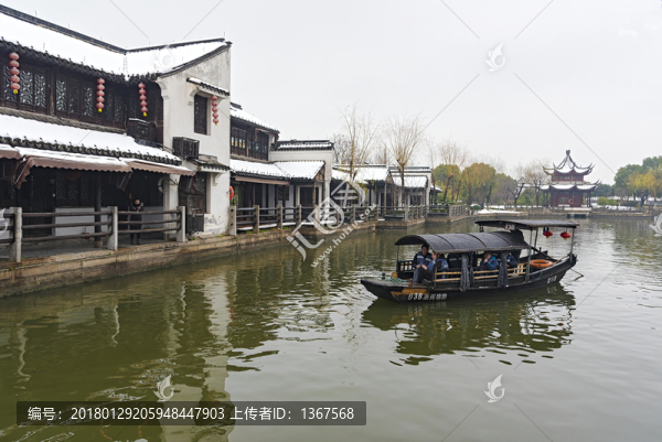 古鎮(zhèn)西塘,雪景