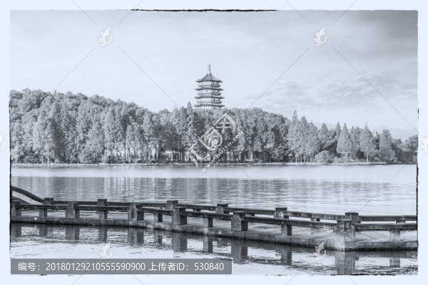 西湖老照片