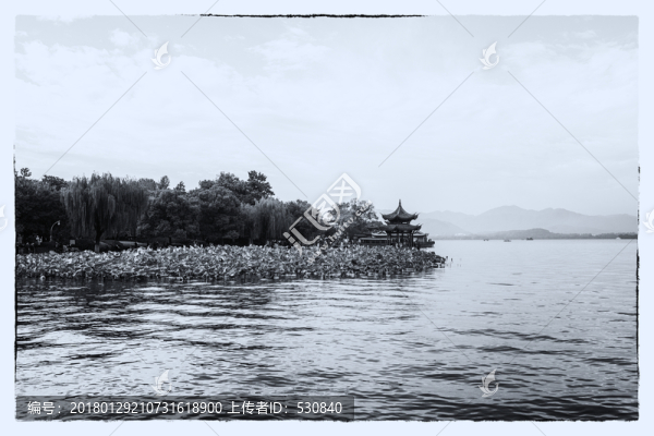 西湖老照片