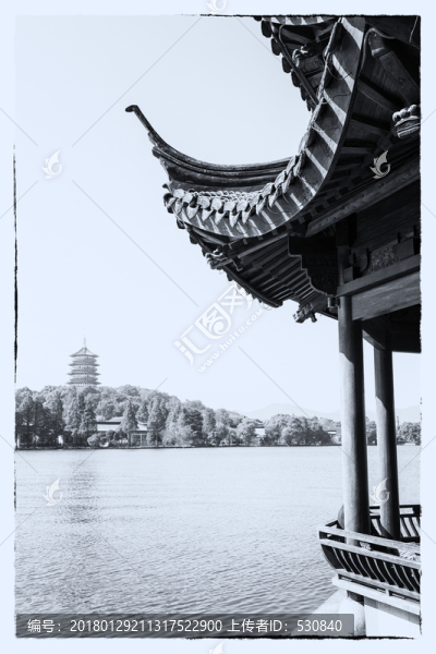 西湖老照片