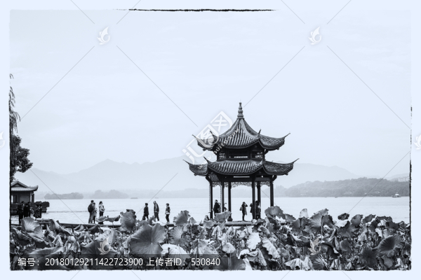 西湖老照片