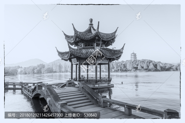 西湖老照片