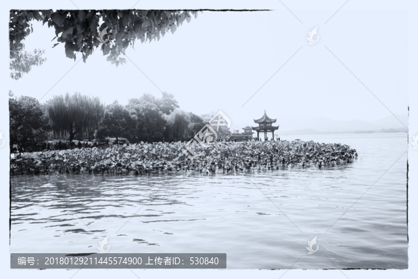 杭州西湖懷舊照片