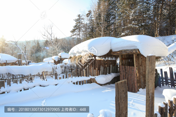 黑龍江雪鄉(xiāng),中國(guó)雪鄉(xiāng),雪房子