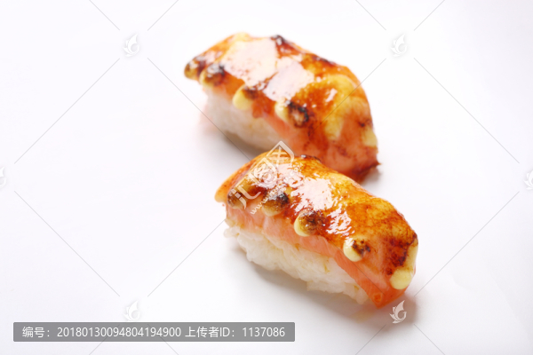 焦糖三文魚壽司