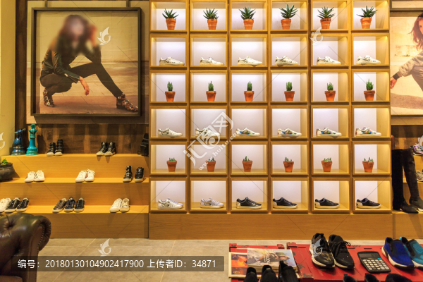 鞋店櫥窗