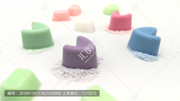 果凍,蛋糕,馬卡龍