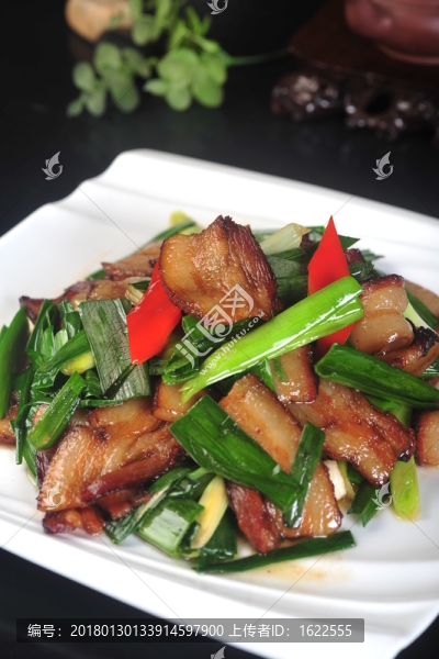 大蒜咸肉