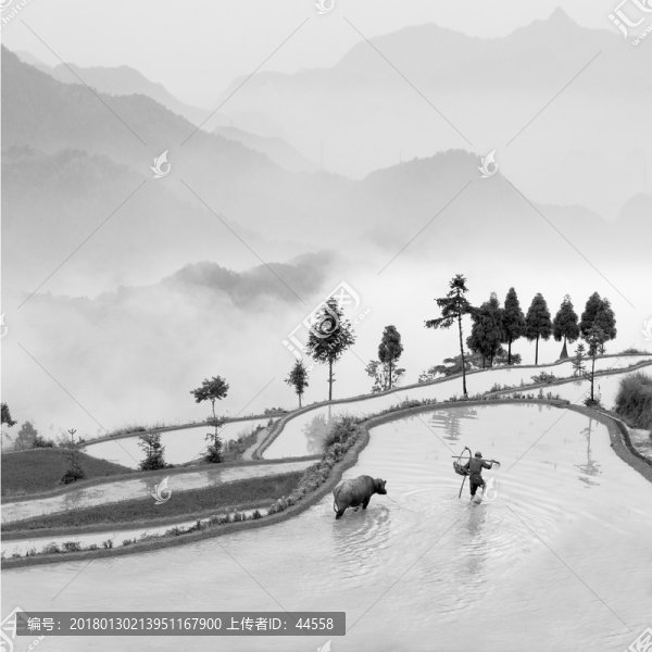 意境,水墨山水