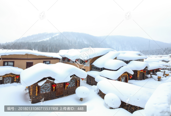 黑龍江雪鄉(xiāng),中國(guó)雪鄉(xiāng),雪房子