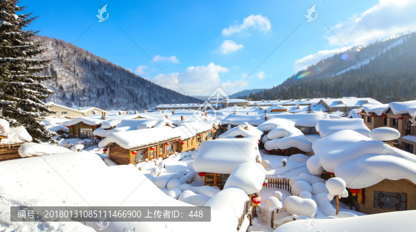 黑龍江雪鄉(xiāng),中國雪鄉(xiāng),雪房子