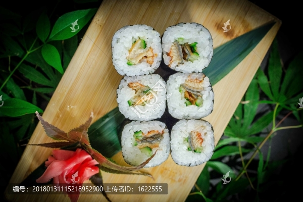 鰻魚黃瓜卷