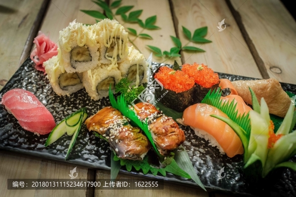梅壽司拼盤