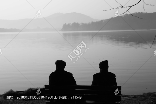 西湖邊老人