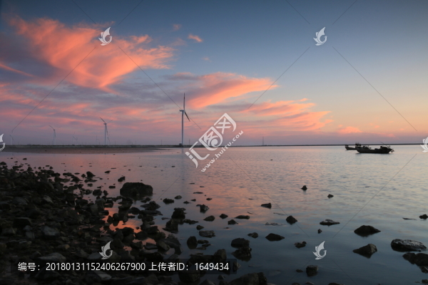 晚霞