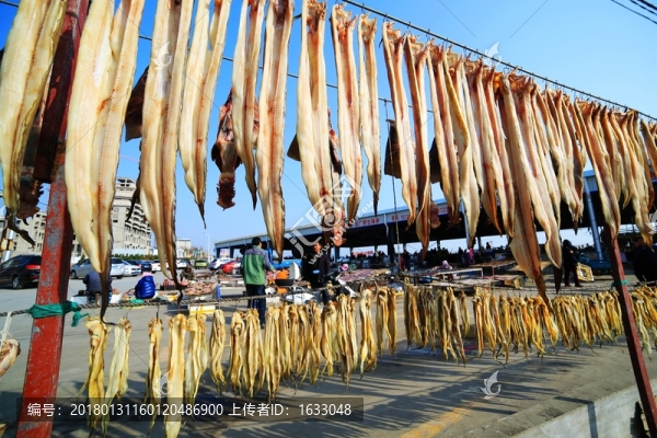 冬日大連旅順海鮮市場(chǎng)
