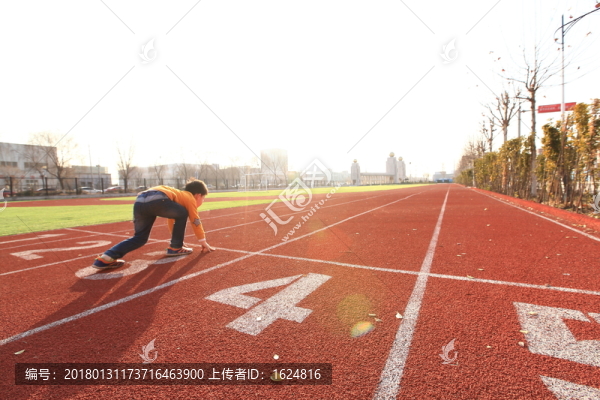 跑道,起跑線,兒童