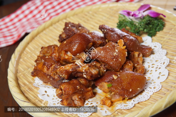 孜然豬腳