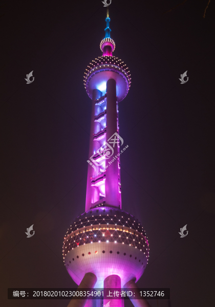 東方明珠夜景