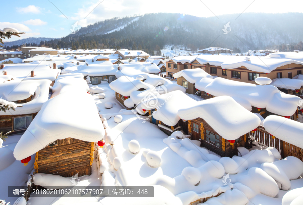 黑龍江雪鄉(xiāng),中國(guó)雪鄉(xiāng),雪房子