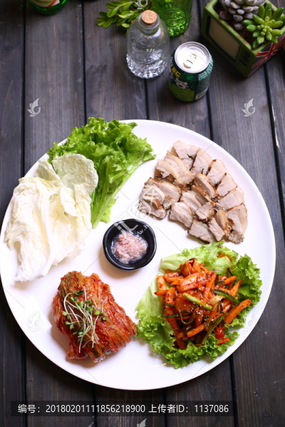 豬肉包菜