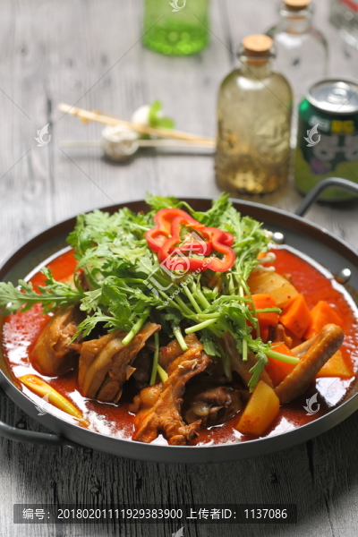 土豆燉雞