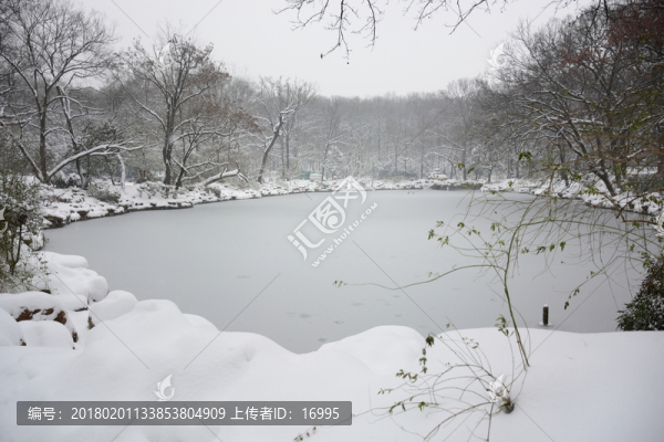 南京靈谷寺雪景