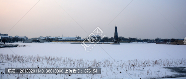 冬日雪景