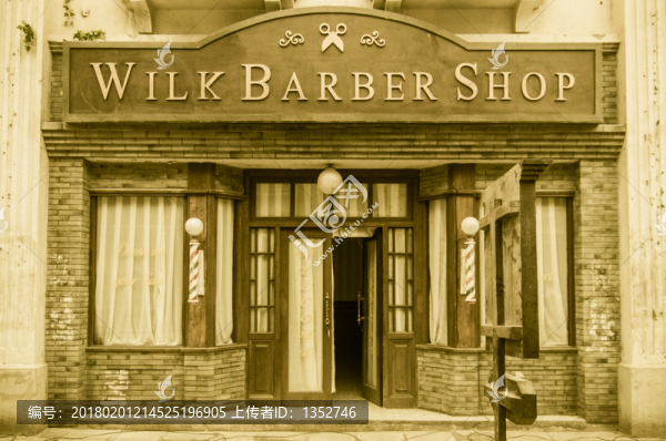 老上海理發(fā)店