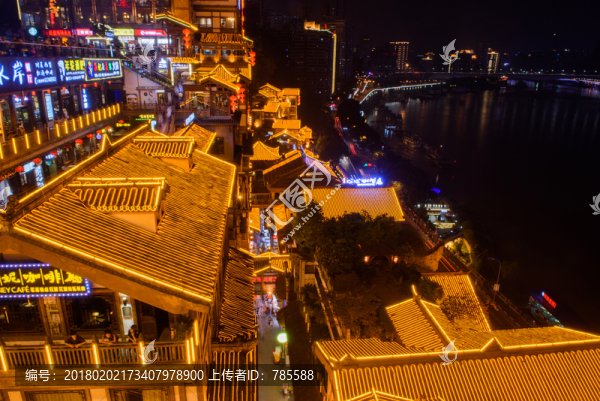 洪崖洞夜景