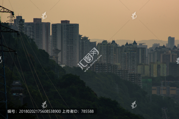 俯拍重慶
