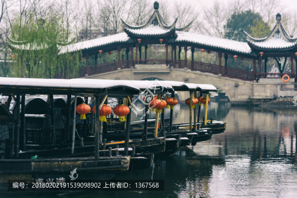 江南古鎮(zhèn)雪景