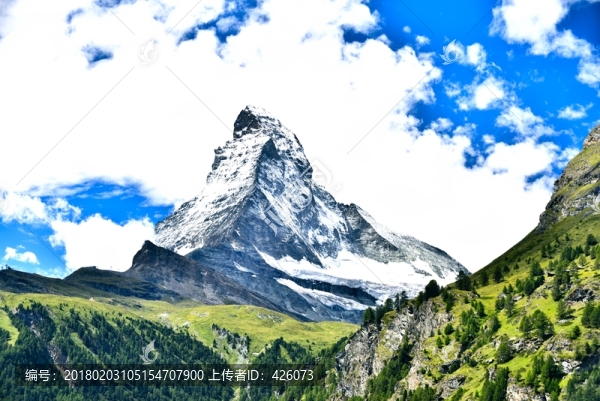 高原山峰