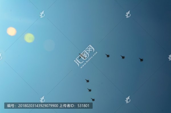 閱兵飛機(jī)編隊