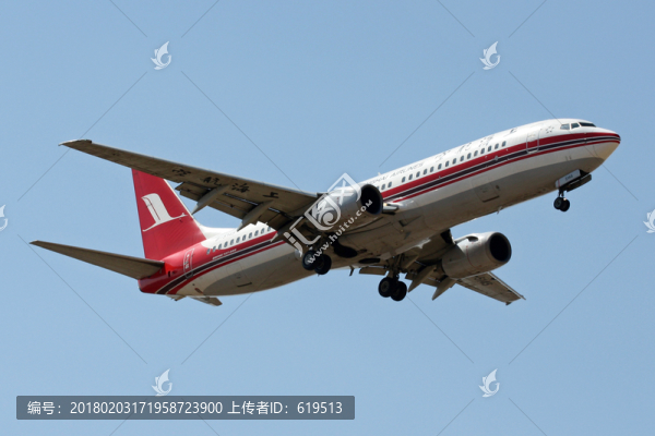 民航,飛機降落,上海航空